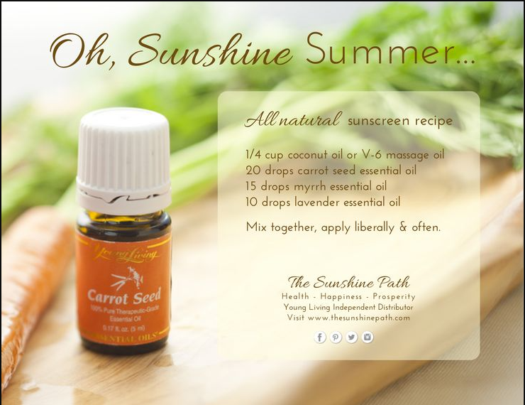 Essential oil blends for the summertime